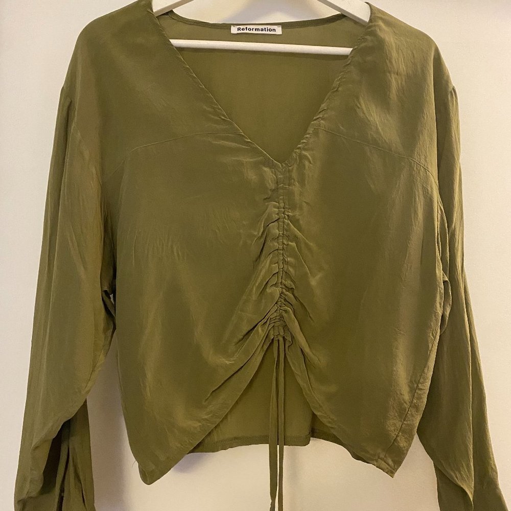 Reformation Blouse